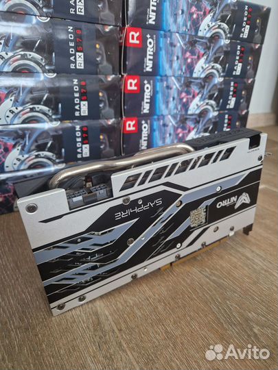 Видеокарта Radeon RX570 Nitro+ 8gb