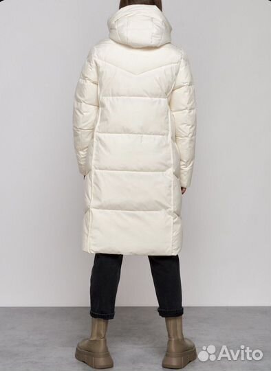 Пуховик женский длинный