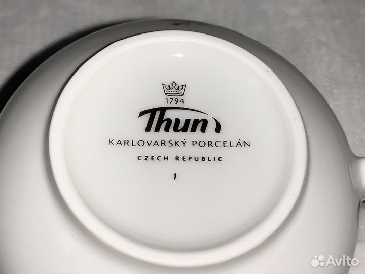 Чайные чашки Thun Чехия 2 шт