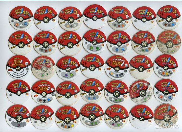 Фишки Pokemon Покемоны 3D