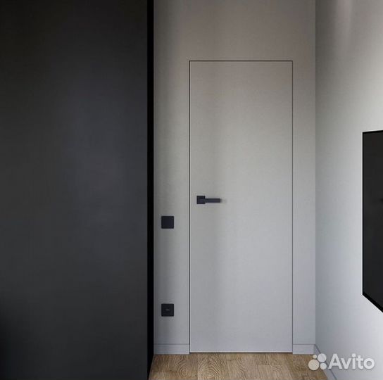 Двери скрытого монтажа invisible