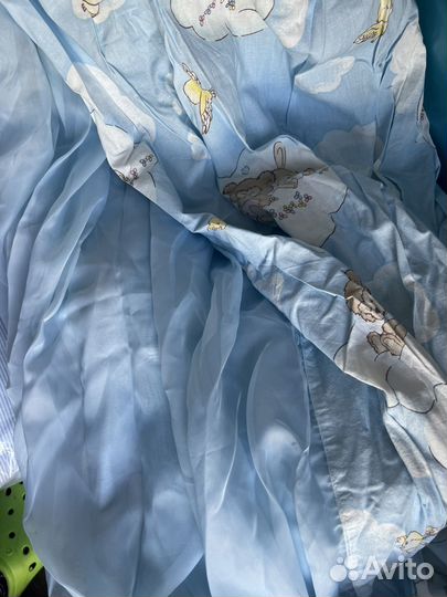 Бортики и балдахин в кроватку