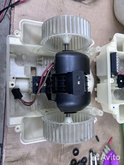 Мотор печки mercedes 221