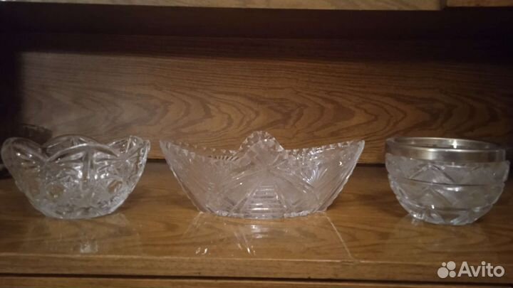 Хрустальная ваза