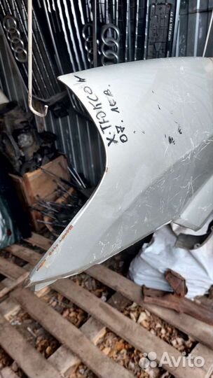 Крыло переднее левое. Hyundai Tucson. 2007г