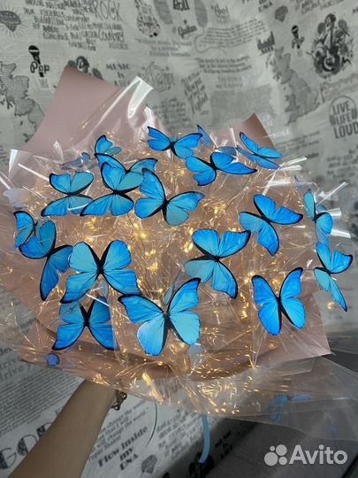 Букет из бабочек в наличии