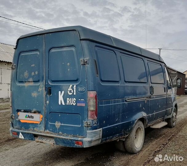 ГАЗ ГАЗель 2705 2.4 МТ, 2005, 394 038 км