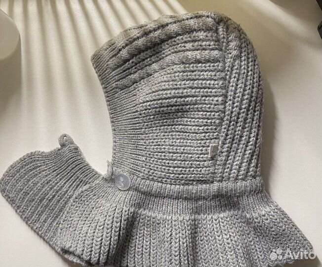 Шапочка для новорожденного зима