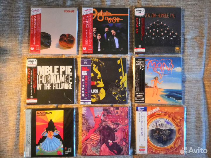 Музыка на mini-LP, реплика. (OBI, буклеты)