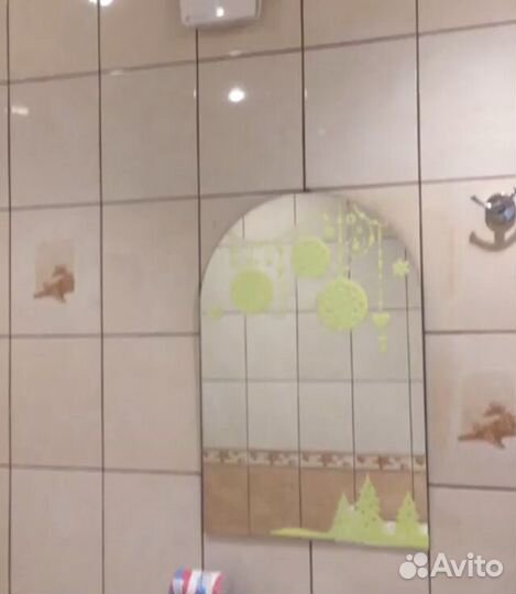 Зеркало в ванную бу
