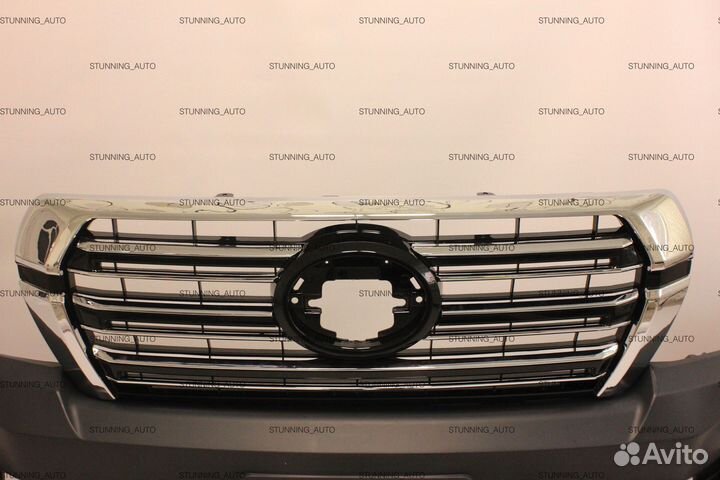 Бампер Toyota Land Cruiser 200 2008-2015 S124