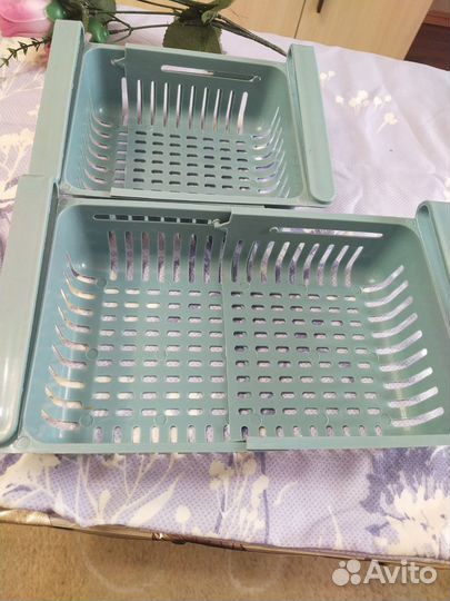 Подвесные раздвижные полки для холодильника