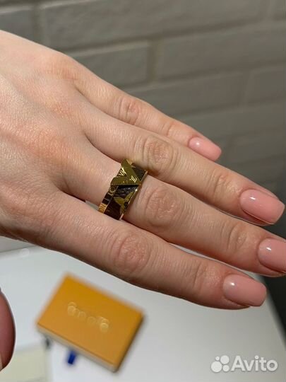 Браслет кольцо luis vuitton