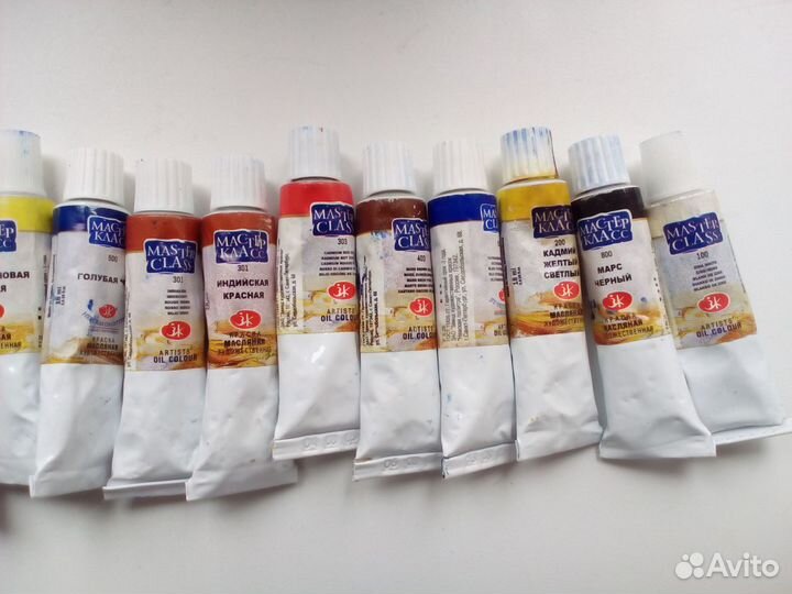 Масляные краски Мастер Класс Художественная краска