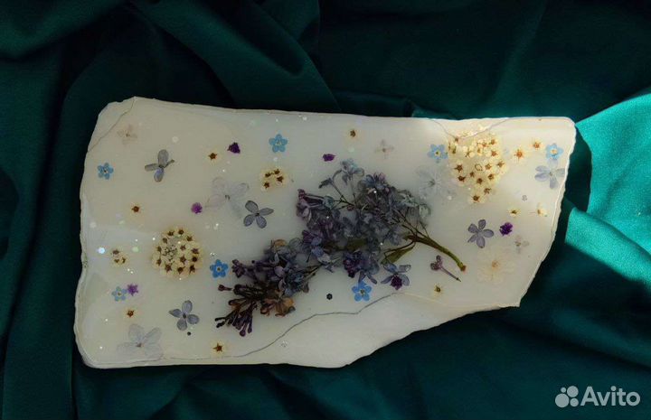 Декоративная подставка из эпоксидной смолы