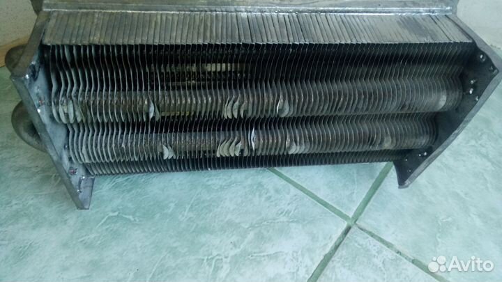 Новый теплообменник на китайские газовые колонки