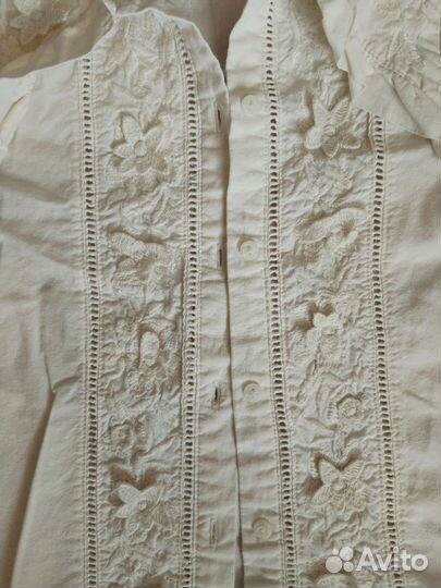 Блузка белая школьная