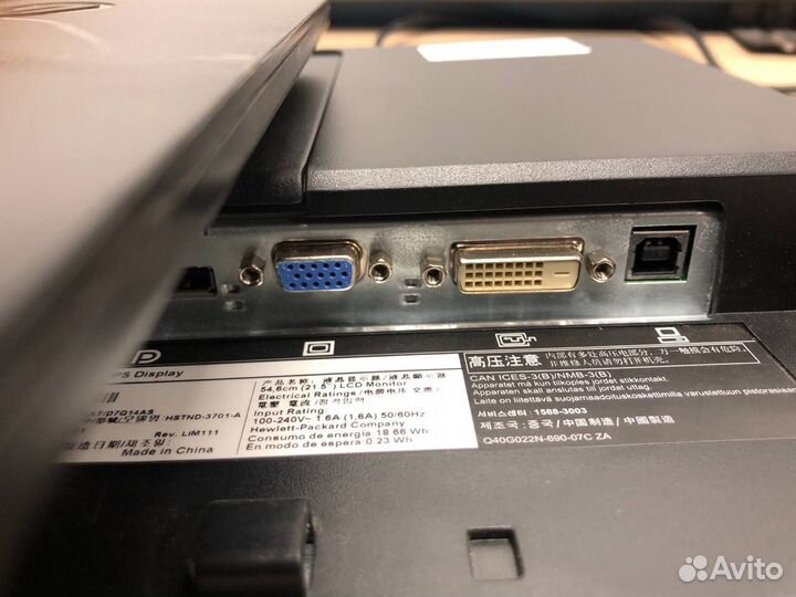 Монитор hp z22i ips display