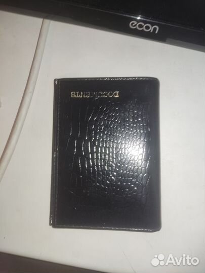 Обложка на паспорт кожа