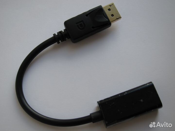Переходник DisplayPort-hdmi - новый