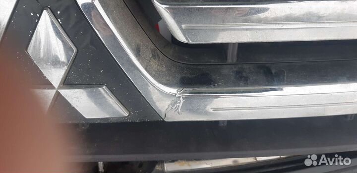 Решодка радиатора поджеро 4