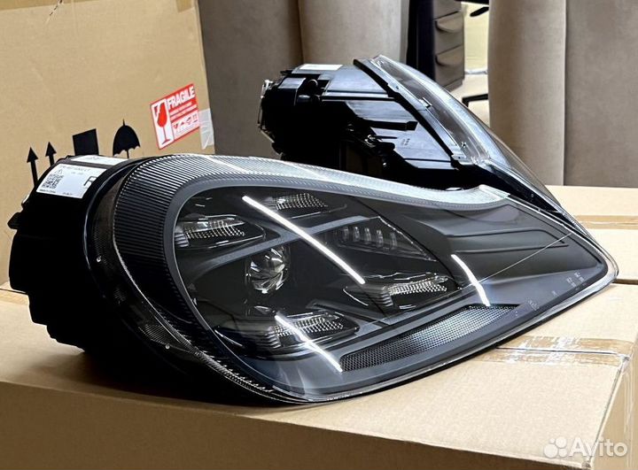 Фары Порш Кайен