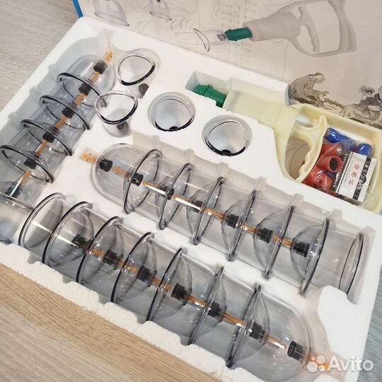 Вакуумные банки 24 шт. новые