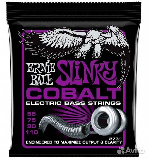 Струны басовые Ernie Ball 2731 Cobalt 55-110