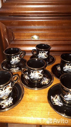 Кофейный сервиз на 6 персон