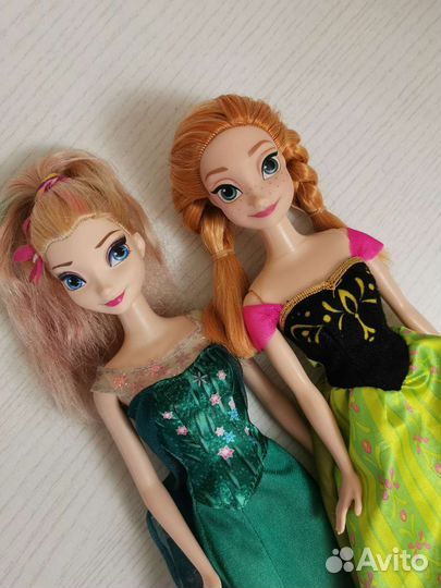 Эльза и Анна парой 2 куклы Холодное сердце Disney