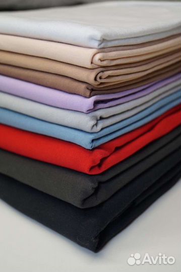 Ткань на отрез, Кулирка, трикотаж. Для шитья