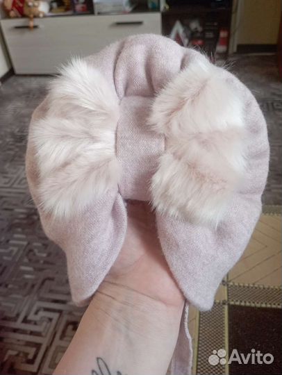 Шапочка 1-6 мес. новая деми