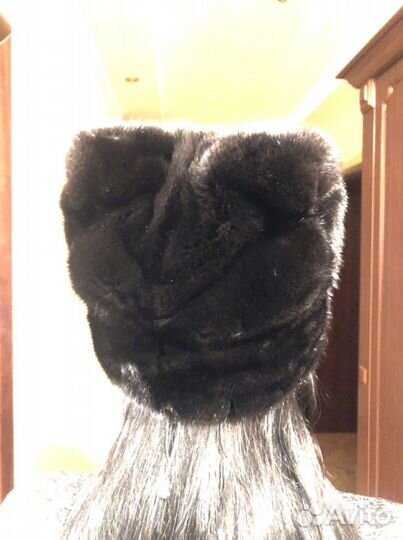 Шапка из меха норки