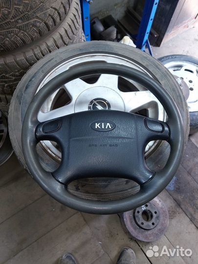 Руль с подушкой(Air Bag) на Kia Clarus