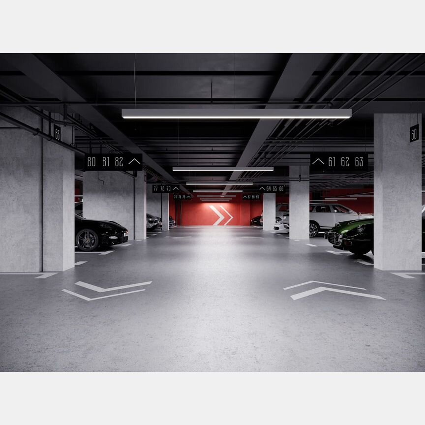 2-к. апартаменты, 61,5 м², 9/20 эт.