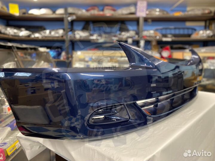 Бампер передний Hyundai Accent 06-11 Темно-синий