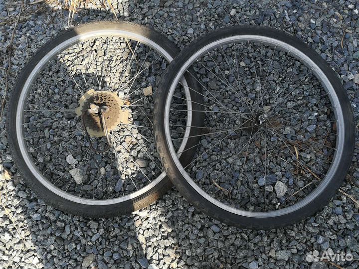 Колёса от велосипеда