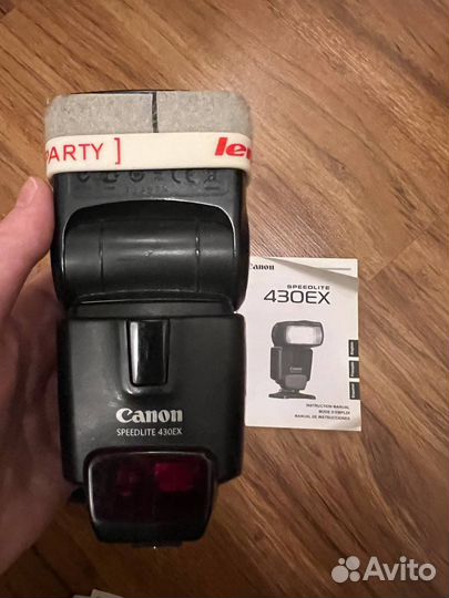 Вспышка камеры canon 430 ex