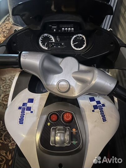 Детский электромотоцикл от 3 лет