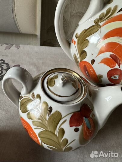 Набор три чайника 