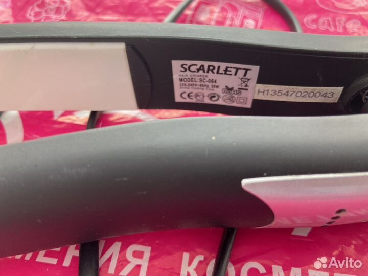 Выпрямитель волос Scarlett SC-064 Black