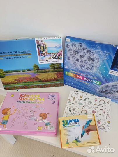 Детская косметика, наборы для творчества, игрушки