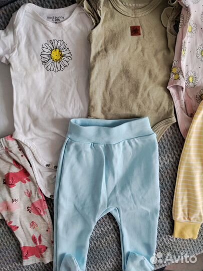 Боди штанишки на девочку 68