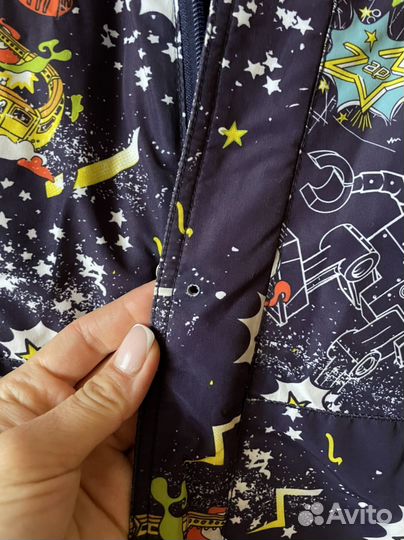 Зимний комбинезон теплый 110 размер