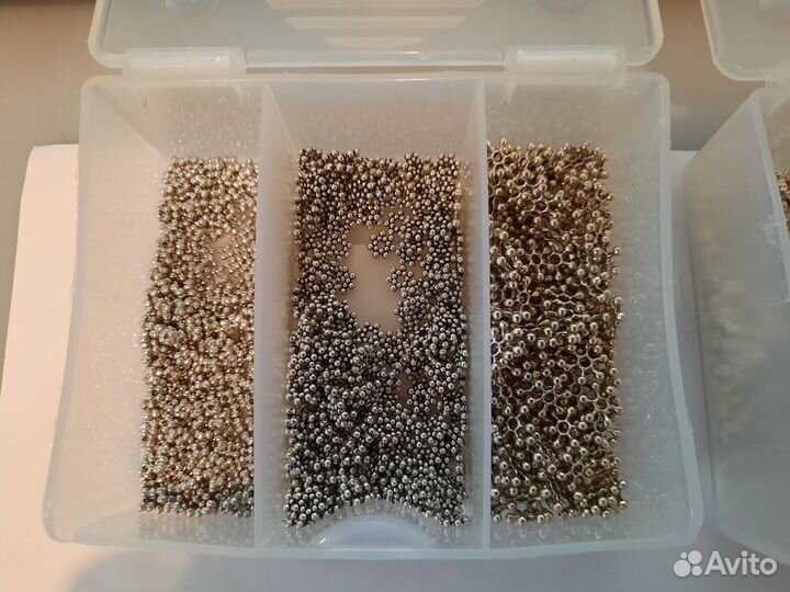 Бусины для бижутерии спейсеры