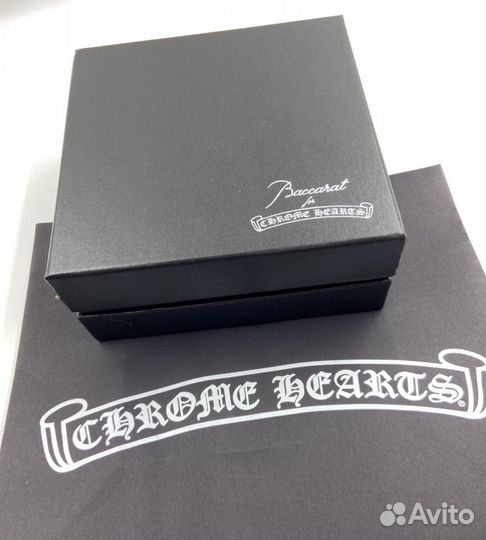 Пепельница Chrome Hearts x Baccarat хрустальная