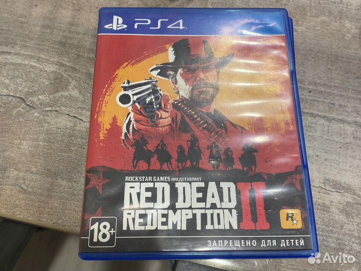 Игры для приставок ps4 RED dead redemption 2