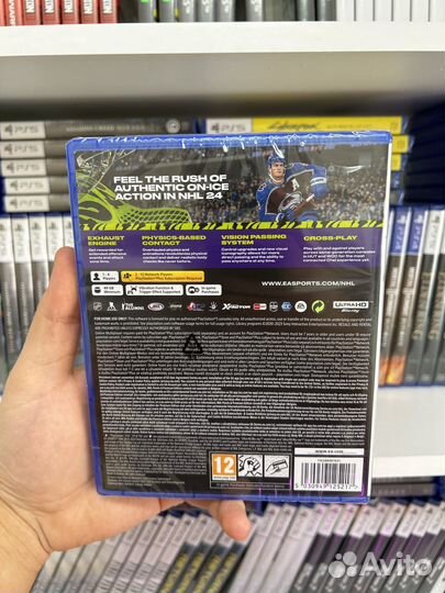 Nhl 24 ps5 диск, новый