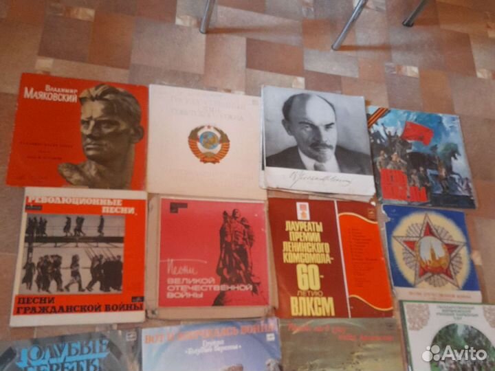 Пластинки военные патриотические гимн речи