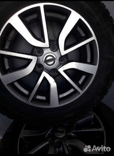 Литые диски на Nissan qashqai